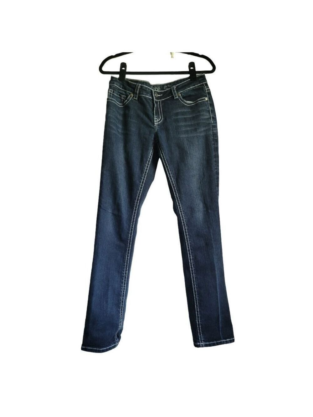 Warehouse One Jeans Women's Size 28 Blue Denim Mid Rise Relaxed Straight